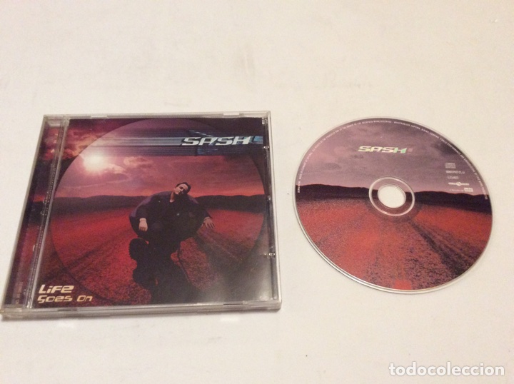 CDs de m&uacute;sica: CD, SASH! - LIFE GOES ON - Foto 1