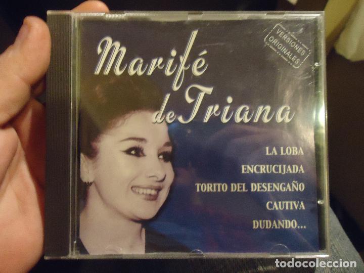 CDs de m&uacute;sica: cd marife de triana versiones originales - Foto 1
