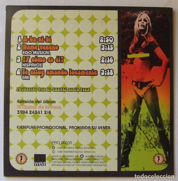 CDs de m&uacute;sica: EL CHAVAL DE LA PECA MARC PARROT CD SINGLE 4 TEMAS - Foto 2