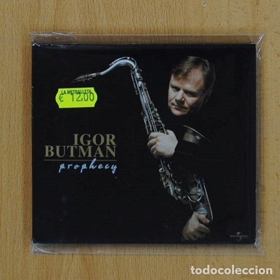 CDs de m&uacute;sica: IGOR BUTMAN - PROPHECY - CD - Foto 1