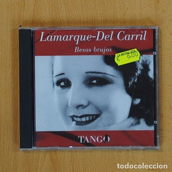CDs de m&uacute;sica: LAMARQUE DEL CARRIL - BESOS BRUJOS - CD - Foto 1