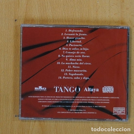 CDs de m&uacute;sica: AGUSTIN MAGALDI - ALMA MIA - CD - Foto 2