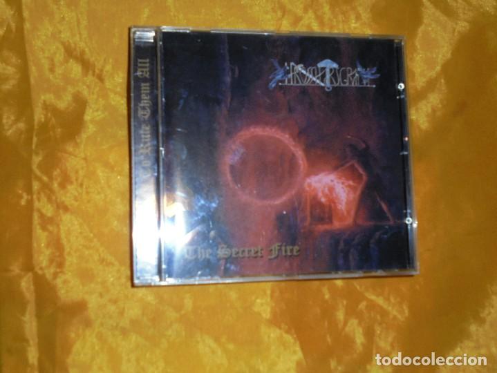 CDs de m&uacute;sica: HROSSHARSGRANI. THE SECRET FIRE. CD. 2001. IMPECABLE - Foto 1