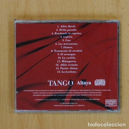 CDs de m&uacute;sica: OSVALDO PUGLIESE - LA CACHILA - CD - Foto 2