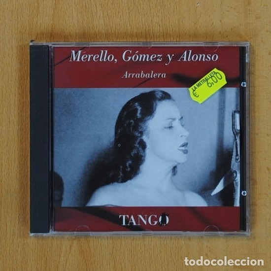 CDs de m&uacute;sica: MERELLO, GOMEZ Y ALONSO - ARRABALERA - CD - Foto 1