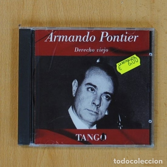 CDs de m&uacute;sica: ARMANDO PONTIER - DERECHO VIEJO - CD - Foto 1