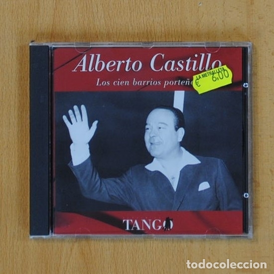 CDs de m&uacute;sica: ALBERTO CASTILLO - LOS CIEN BARRIOS PORTE&Ntilde;OS - CD - Foto 1