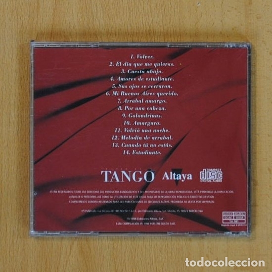 CDs de m&uacute;sica: CARLOS GARDEL - EL DIA QUE ME QUIERAS - CD - Foto 2
