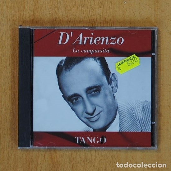 CDs de m&uacute;sica: D&acute;ARIENZO - LA CUMPARSITA - CD - Foto 1