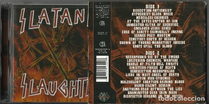 Slatanic Slaughter doble cd A Tribute To Slayer.2004