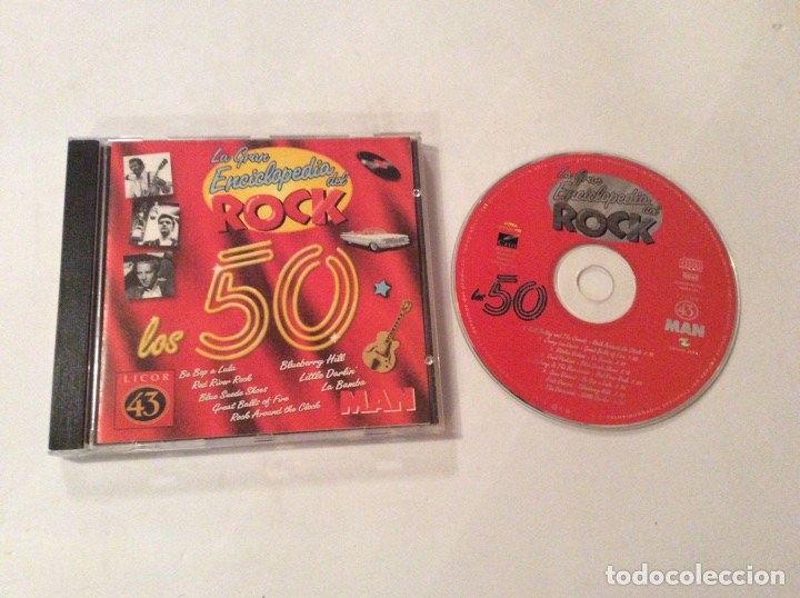 CDs de M&uacute;sica: CD, LA GRAN ENCICLOPEDIA DEL ROCK - LOS 50 - 8 CANCIONES
