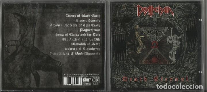 CDs de m&uacute;sica: deathchain cd death eternal.2008 - Foto 1
