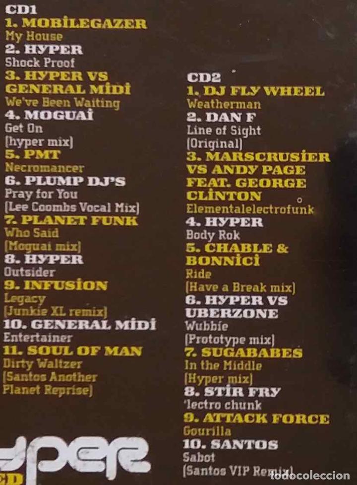 CDs de m&uacute;sica: HYPER, WIRED. DOBLE CD, 2 DISCOS CDs - Foto 2