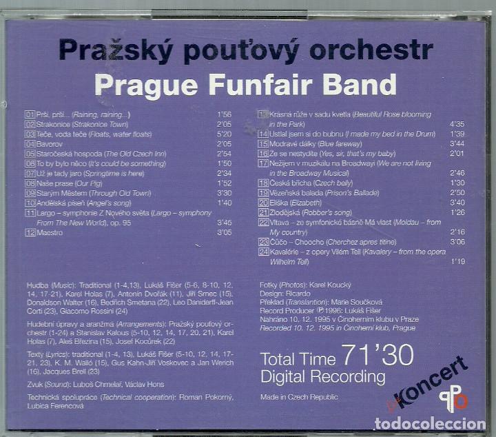 CDs de m&uacute;sica: CD - KONCERT - PRAGUE FUNFAIR BAND - 24 TEMAS - Foto 2