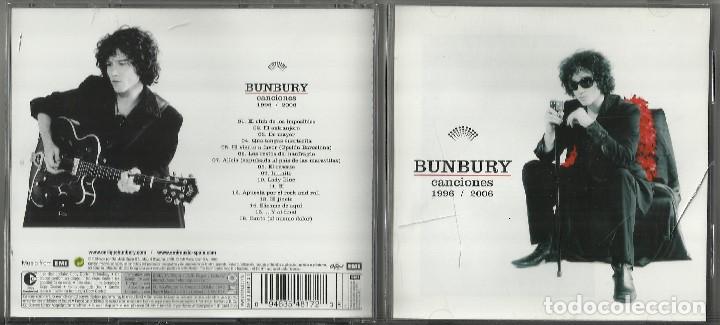 CDs de m&uacute;sica: BUNBURY cd CANCIONES 1996 / 2006 -  2010 - Foto 1