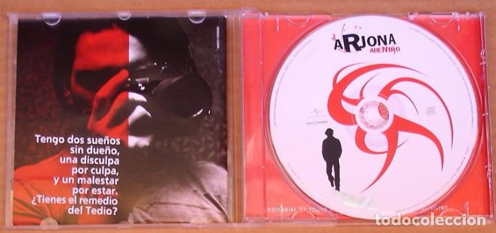 CDs de m&uacute;sica: RICARDO ARJONA - ADENTRO (CD) 2007 - Foto 2