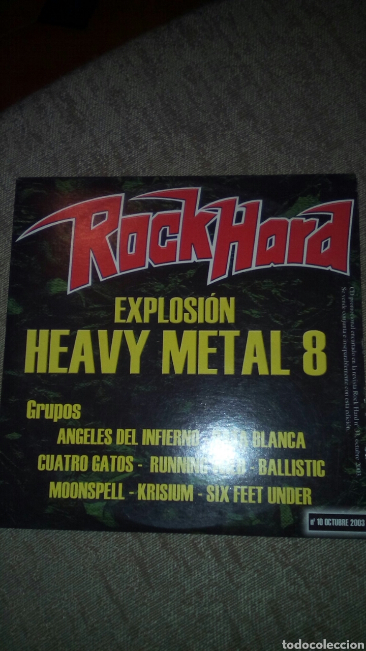 Rock Hard Explosion Heavy Metal 8 Kaufen Musik Cds Mit Heavy Metal In Todocoleccion