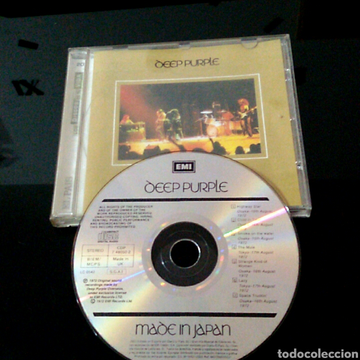 CDs de m&uacute;sica: CD - DEEP PURPLE / MADE EN JAPAN - Foto 1