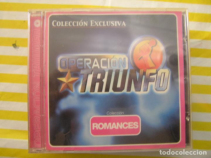 OPERACION TRIUNFO OT Coleccion Exclusiva Romances Music Cd