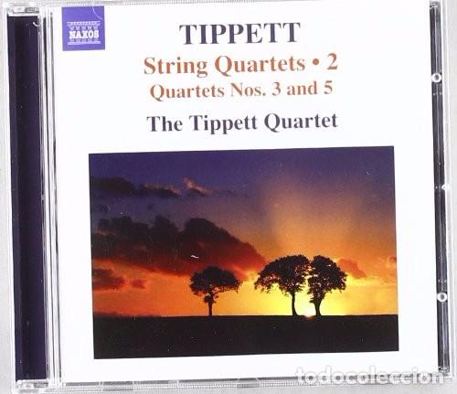 CDs de m&uacute;sica: Tippett - String Quartets 2 / 3 / 5 - Naxos - Foto 1