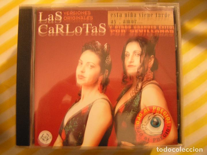 CDs de m&uacute;sica: LAS CARLOTAS VERSIONES ORIGINALES  -COLISEUM  -  1998  -  CD - Foto 1