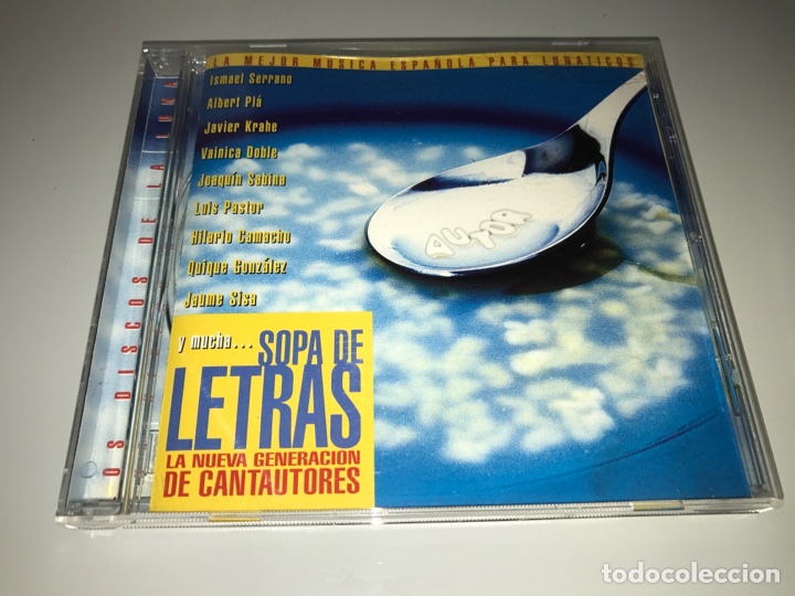 CDs de m&uacute;sica: CD SOPA DE LETRAS.CANTAUTORES - Foto 1
