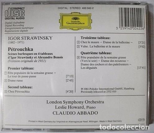 CDs de m&uacute;sica: Strawinsky - Petrouchka - Claudio Abbado - Foto 2
