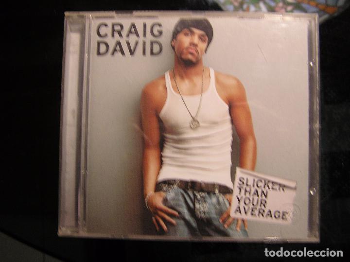 CDs de m&uacute;sica: CRAIG DAVID  SLICKER THAN YOUR A VERAGE -  EJECUTIVE PRODUCERS  -  CD - Foto 1