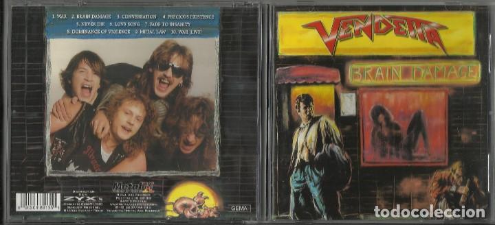CDs de m&uacute;sica: Vendetta CD Brain Damage.2007-REMASTERIZADO - Foto 1