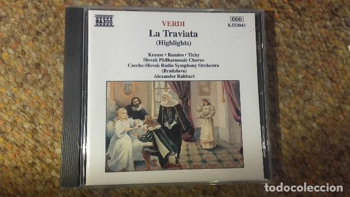 CDs de m&uacute;sica: Verdi , La Traviata , ( Highlights ) , CD - Foto 1