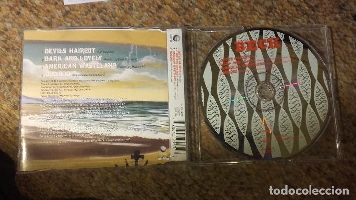 CDs de m&uacute;sica: Beck , Devils Haircut , CD single UK. - Foto 2