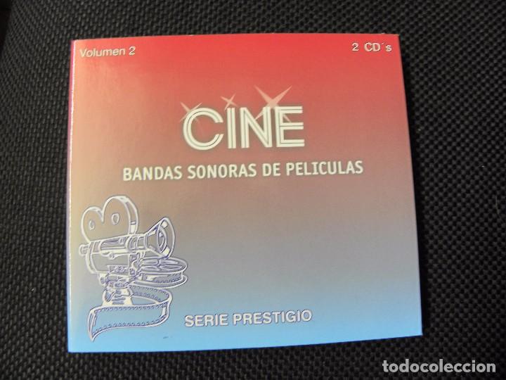 CDs de m&uacute;sica: BANDAS SONORAS DE PELICULAS 2 CDS - Foto 1