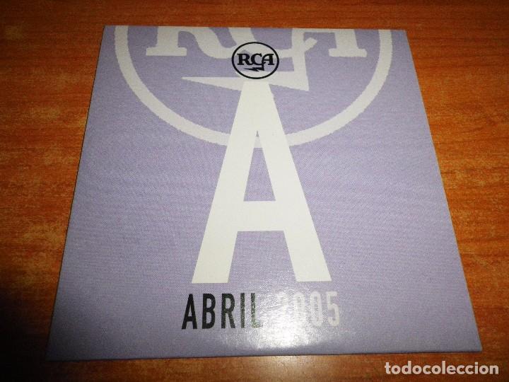 CDs de música: RCA ABRIL 2005 CD ALBUM PROMO CARTON MALU JULIETA VENEGAS PEREZA VICTORIA ABRIL ISABEL PANTOJA