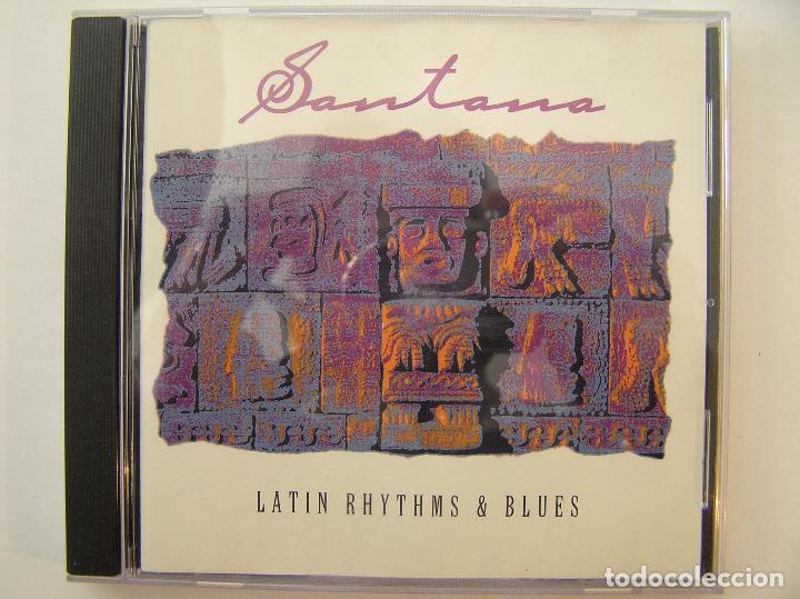 CDs de m&uacute;sica: SANTANA LATIN RHYTHMS & BLUES - HALLMARK 1996 - CD - Foto 1
