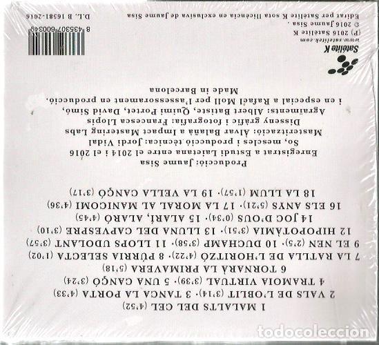 CDs de m&uacute;sica: CD SISA - MALALTS DE CEL  (DIGIPACK, 19 CANCIONES ) - Foto 2