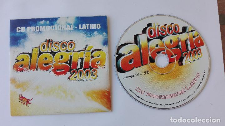 CD di Musica: CD PROMO PROMOCIONAL DE EMISORA DE RADIO DISCO ALEGRIA 2003 5 CANCIONES