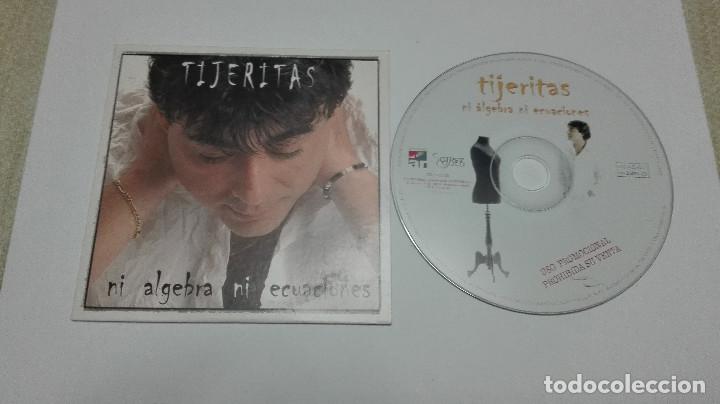 CDs de m&uacute;sica: CD PROMO DE EMISORA DE RADIO TIJERITAS NI ALGEBRA NI ECUACIONES SINGLE
