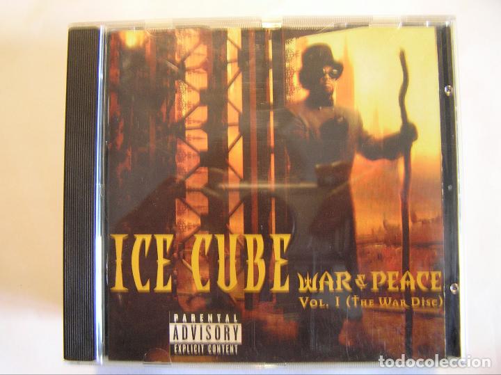 CDs de m&uacute;sica: ICE  CUBE  WAR & PEACE  VOL. 1  (THE WAR DISC) - Foto 1