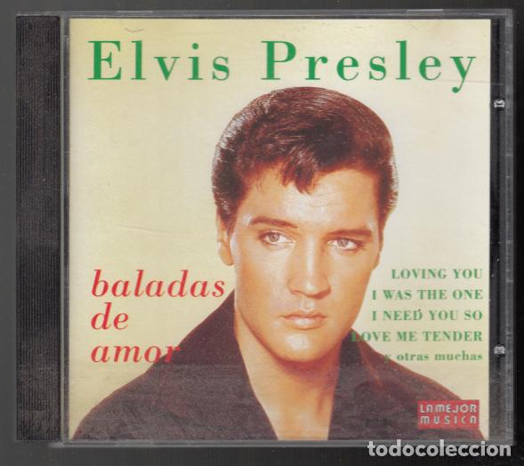 CDs de m&uacute;sica: Elvis Presley, baladas de amor - Foto 1