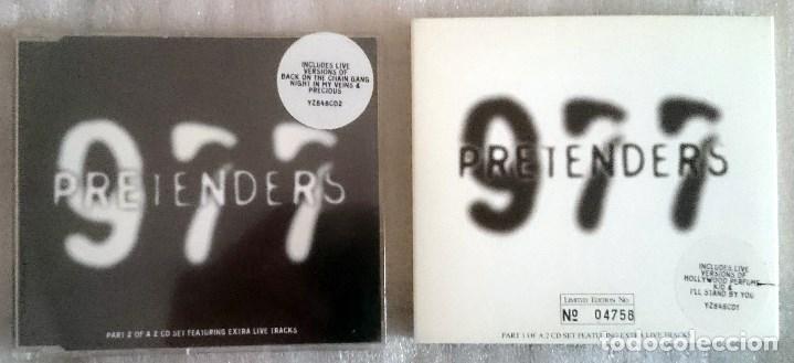 CD de M&uacute;sica: Pretenders: 977, 2 Cd single set part 1 + part 2. UK, 1994.