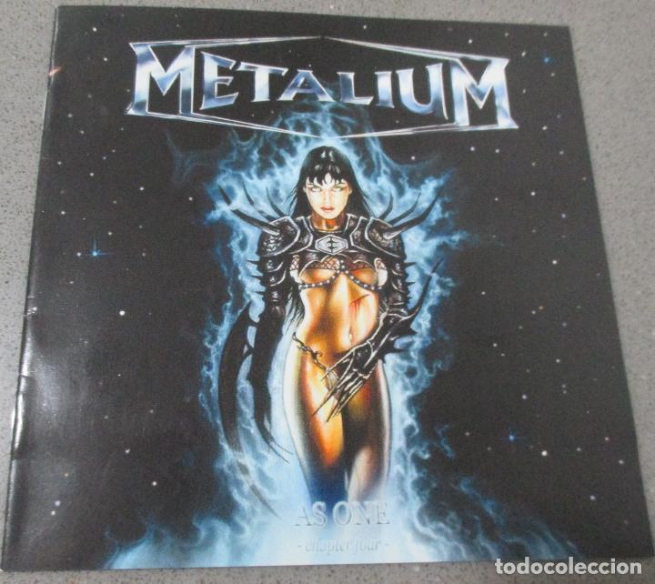 CDs de m&uacute;sica: METALIUM - AS ONE CHAPER FOUR - CD - DIGIPACK - 2003 - Foto 1