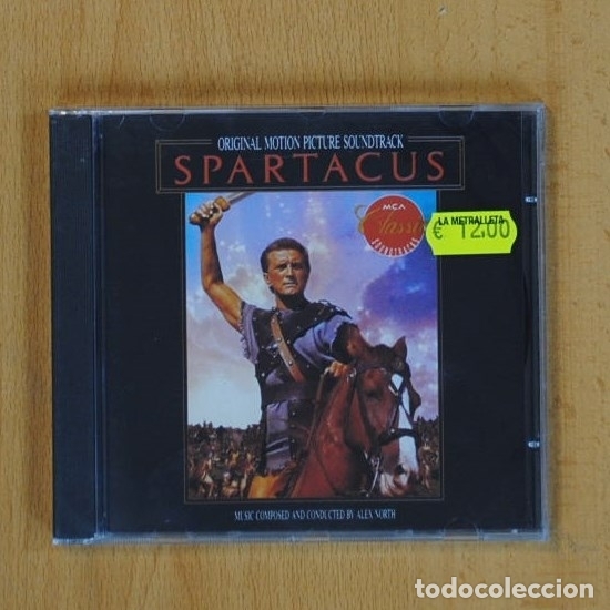 CDs de m&uacute;sica: VARIOS - SPARTACUS - CD - Foto 1