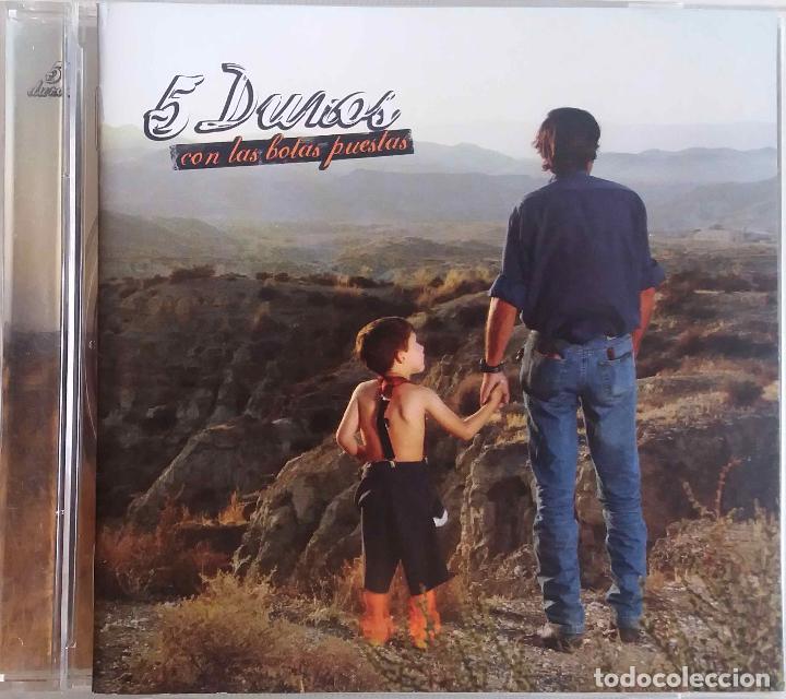 CDs de m&uacute;sica: 5 DUROS. CON LAS BOTAS PUESTAS - CD - Foto 1