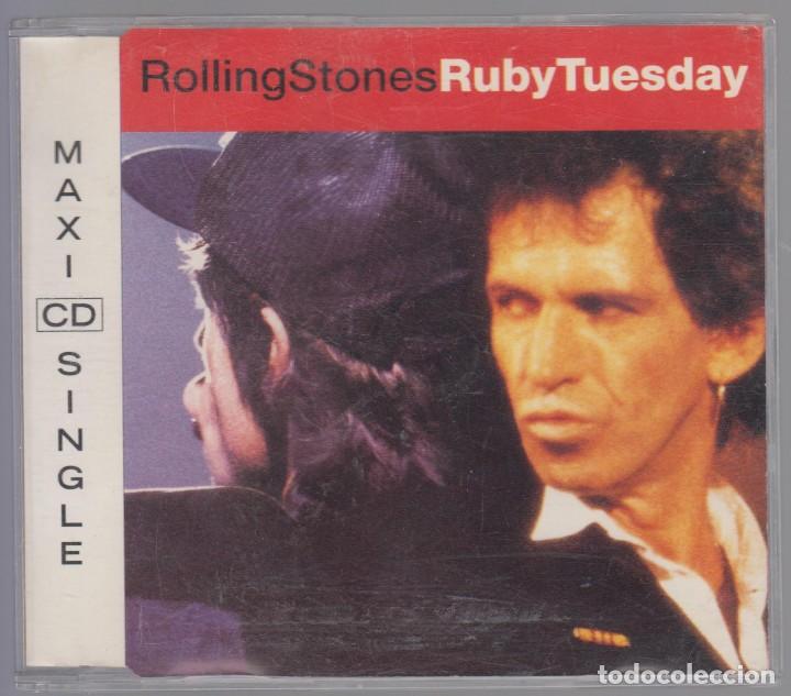 CDs de m&uacute;sica: The Rolling Stones cd maxi Ruby Tuesday + 3 tracks 1991 - Foto 1