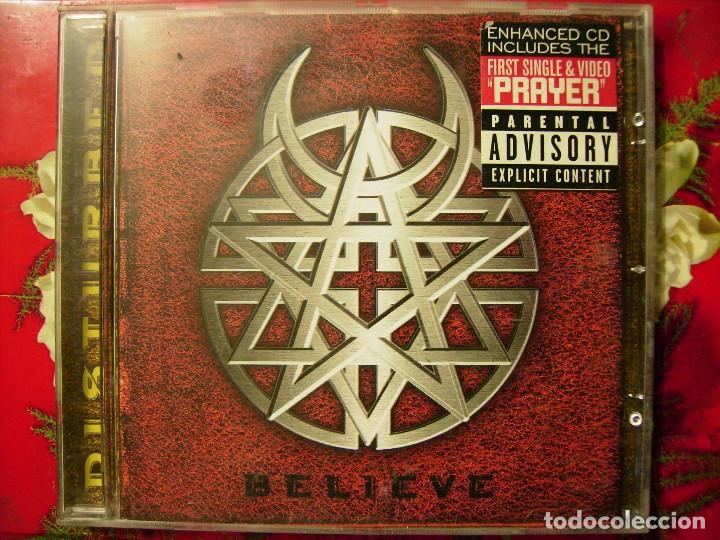 CDs de Musique: DISTURBED.BELIEVE...METAL USA...PEDIDO MINIMO 5&euro;