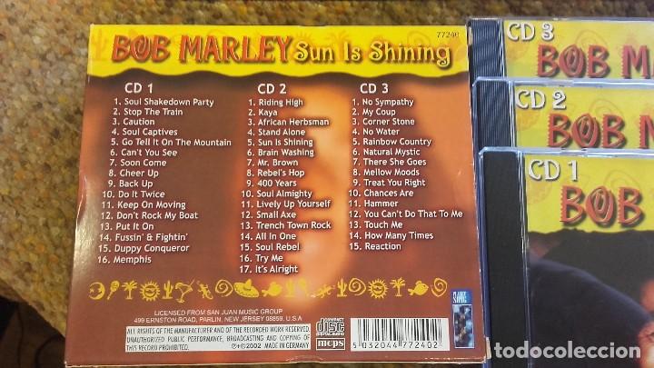 CDs de m&uacute;sica: Bob Marley , Sun Is Shining , 3 CD Set - Foto 2