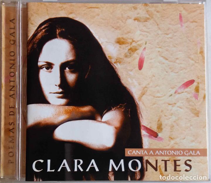 CDs de m&uacute;sica: CLARA MONTES CANTA A ANTONIO GALA, CD - Foto 1