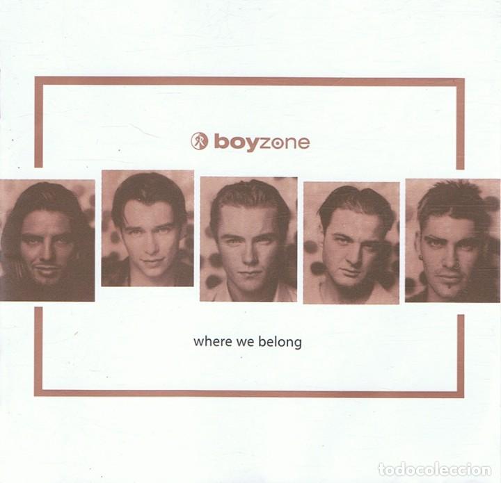 CDs de m&uacute;sica: CD BOYZONE &uml;WHERE WE BELONG&uml; - Foto 1