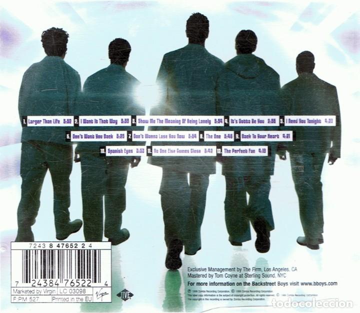 CDs de m&uacute;sica: CD BACKSTREET BOYS &uml;MILLENNIUM&uml; - Foto 2