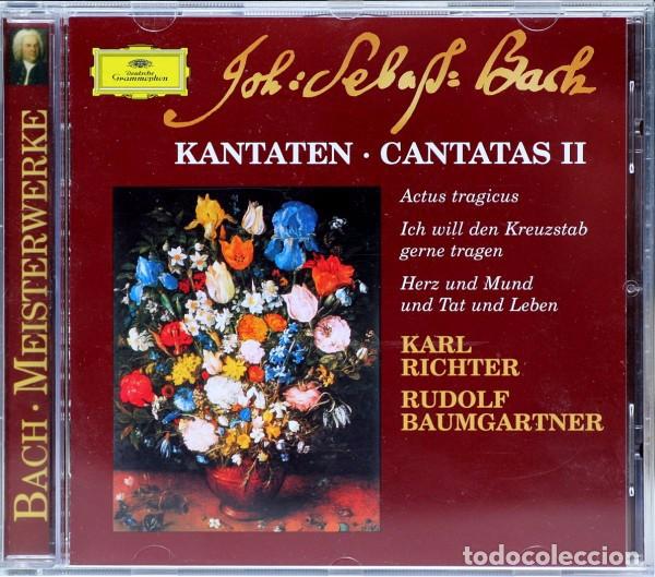 CDs de m&uacute;sica: Bach - Cantatas II - Richter / Baumgartner - Foto 1